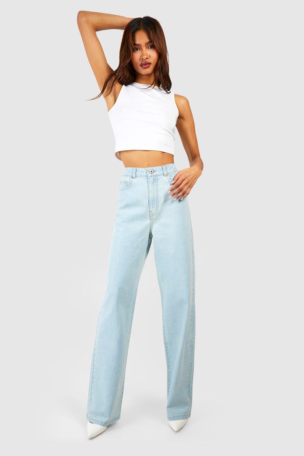 Tall ripped best sale boyfriend jeans boohoo